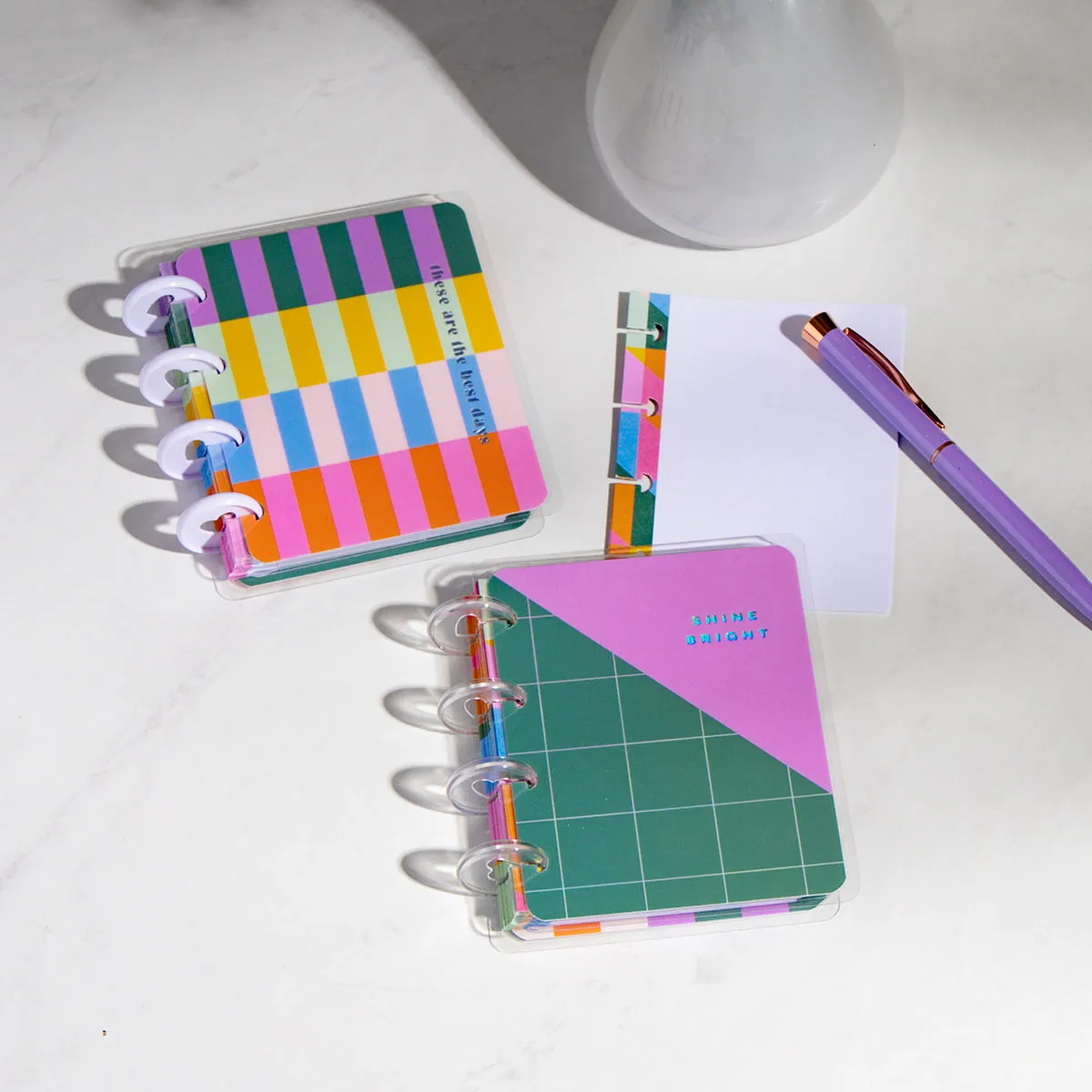 Happy Planner Building Blocks Micro coffret 2 carnets cadeau