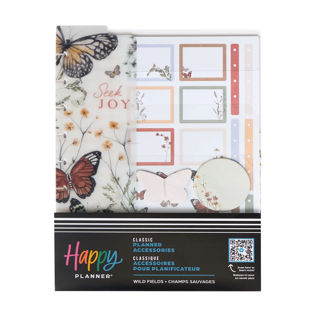 Happy Planner Wild Fields Classic pack accessoires floral