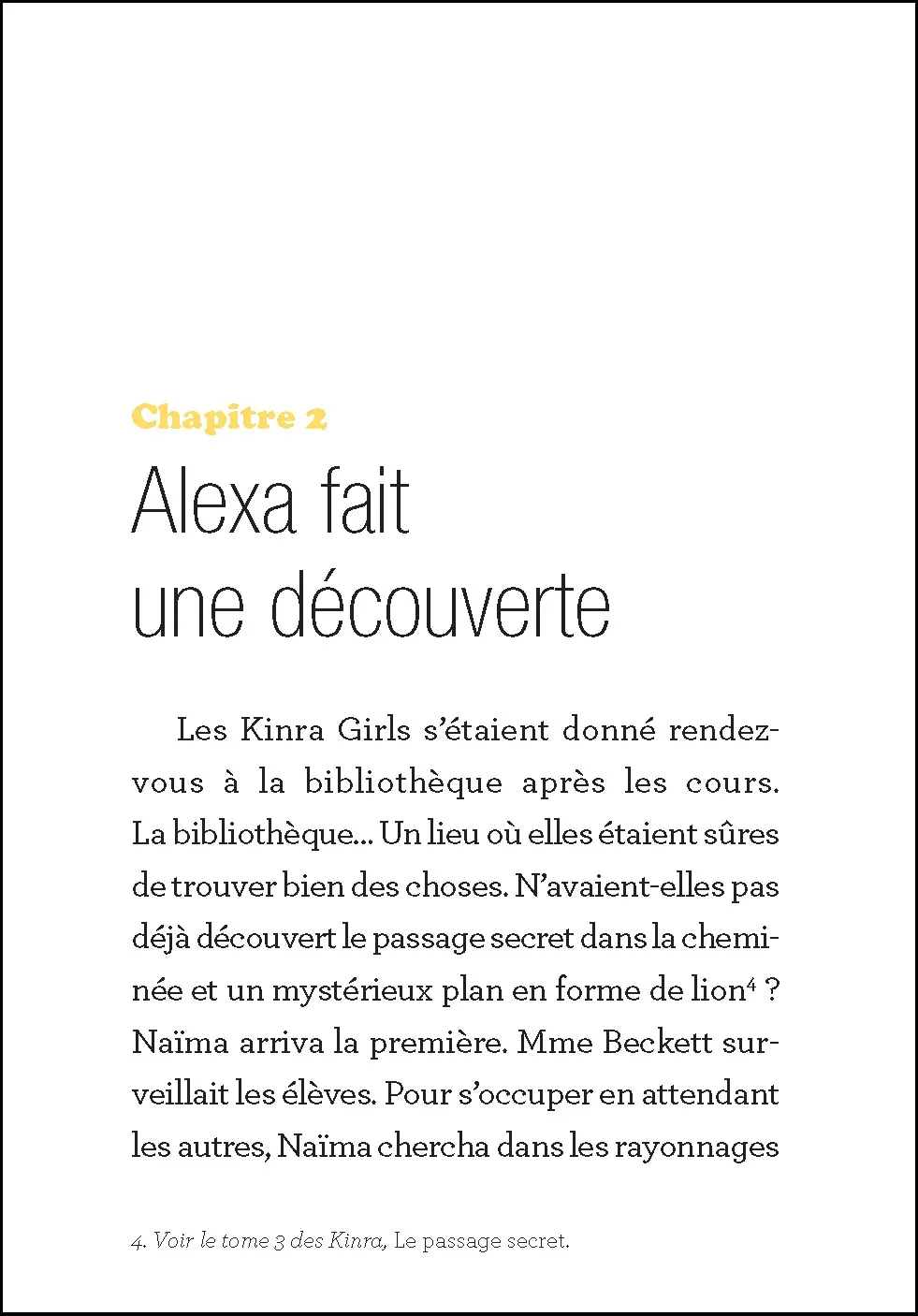 Kinra Girls Le trésor des Kinra Tome 4 livre fantômes