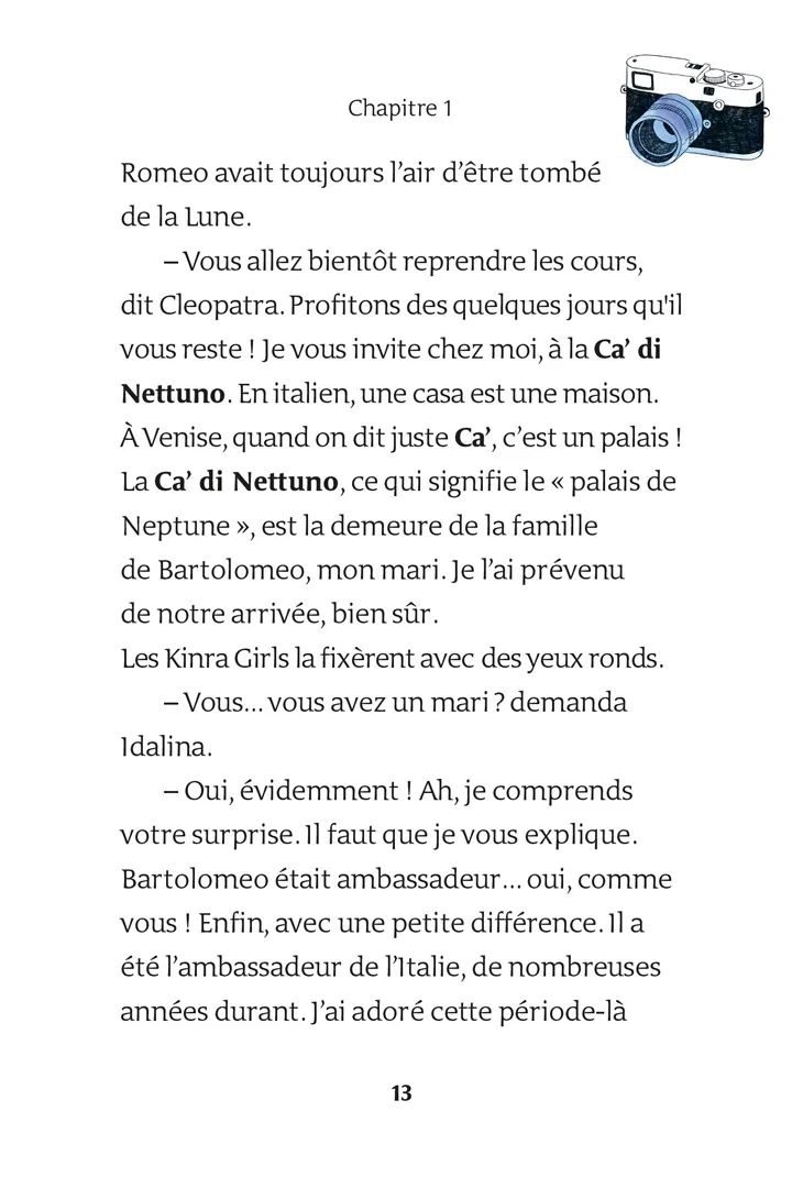 Kinra Girls Destination Mystère Tome 4 roman fantôme de Venise