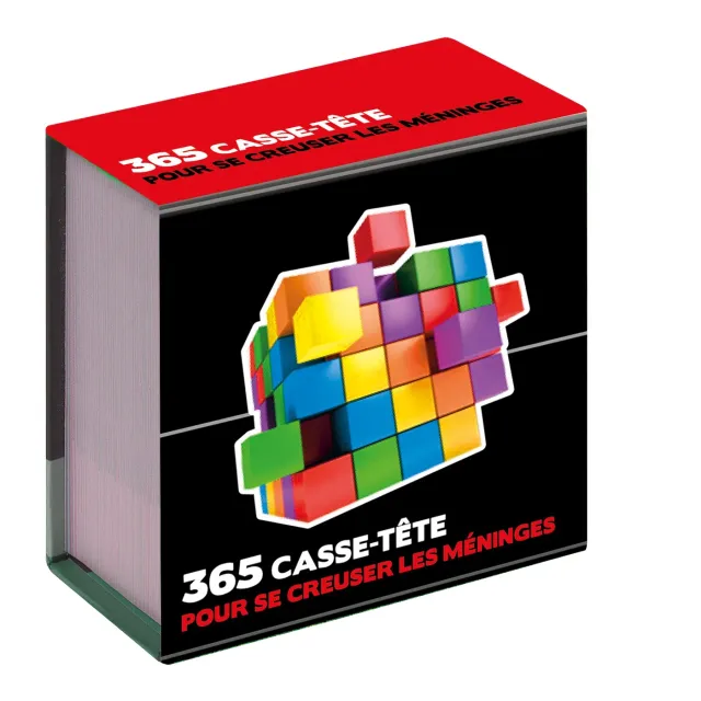 Frigobloc Mini 365 casse-tête calendrier jeux de lettres
