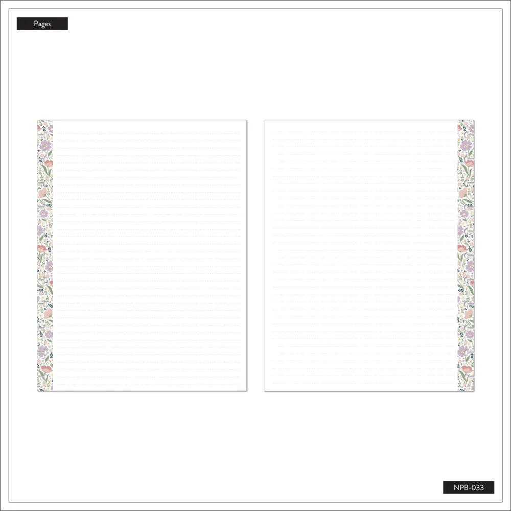 Happy Planner Subtle Sophisticated carnet Big pointillé ligné 60