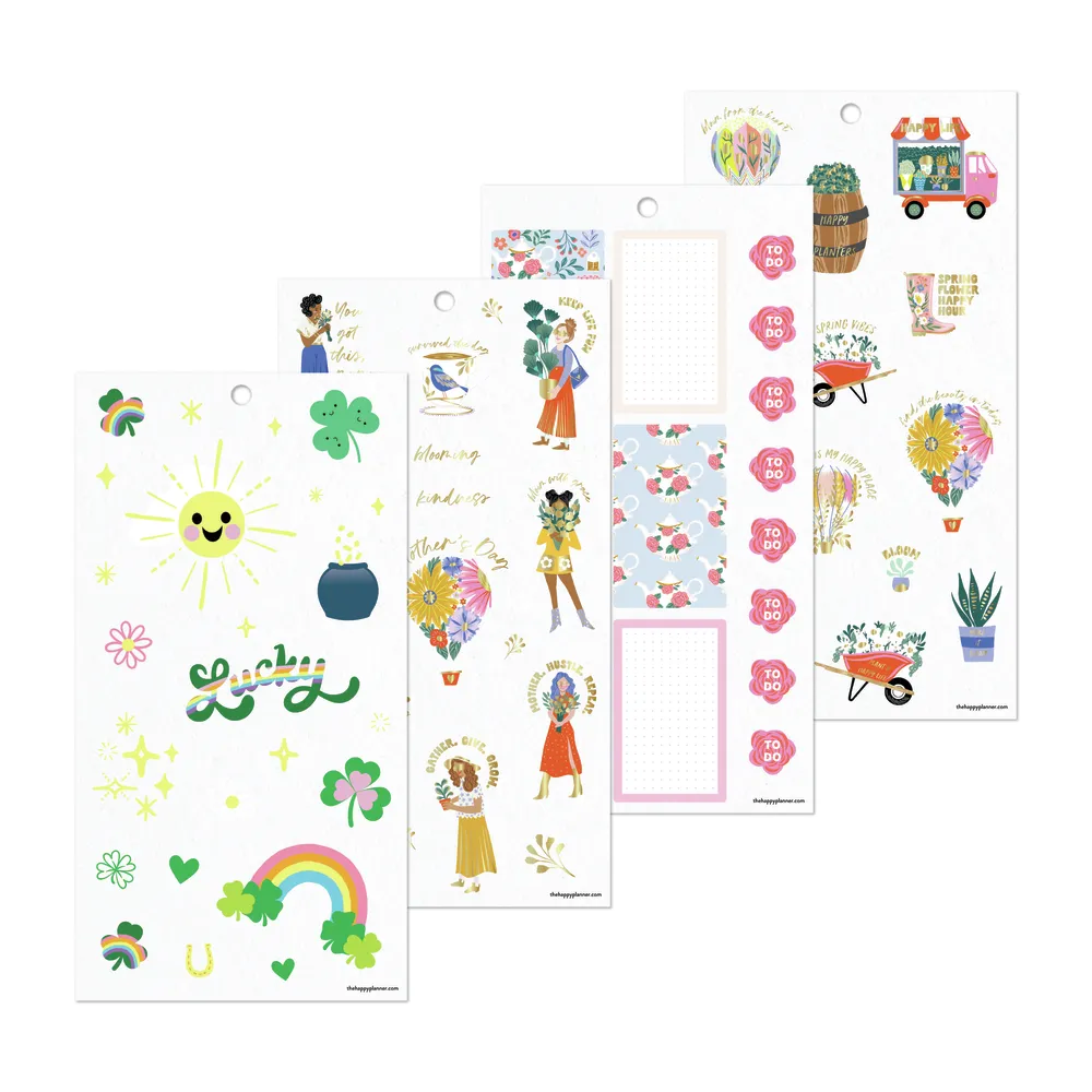 Me & my big ideas Spring Sensations stickers value pack 687