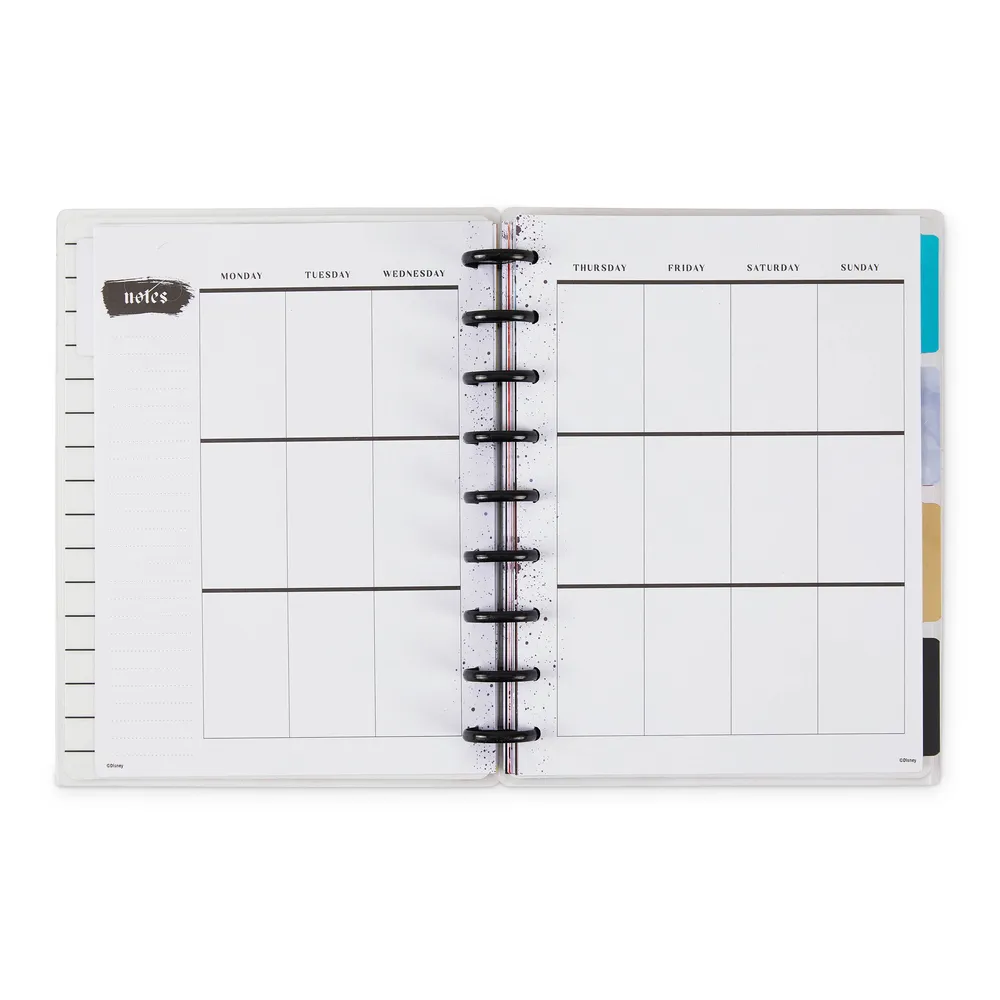 Happy Planner Disney Villains Classic agenda 12 mois vertical