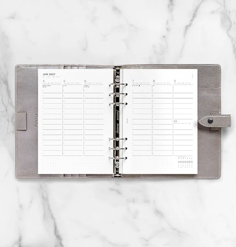 Filofax Minimal recharge agenda 2027 A5 verticale