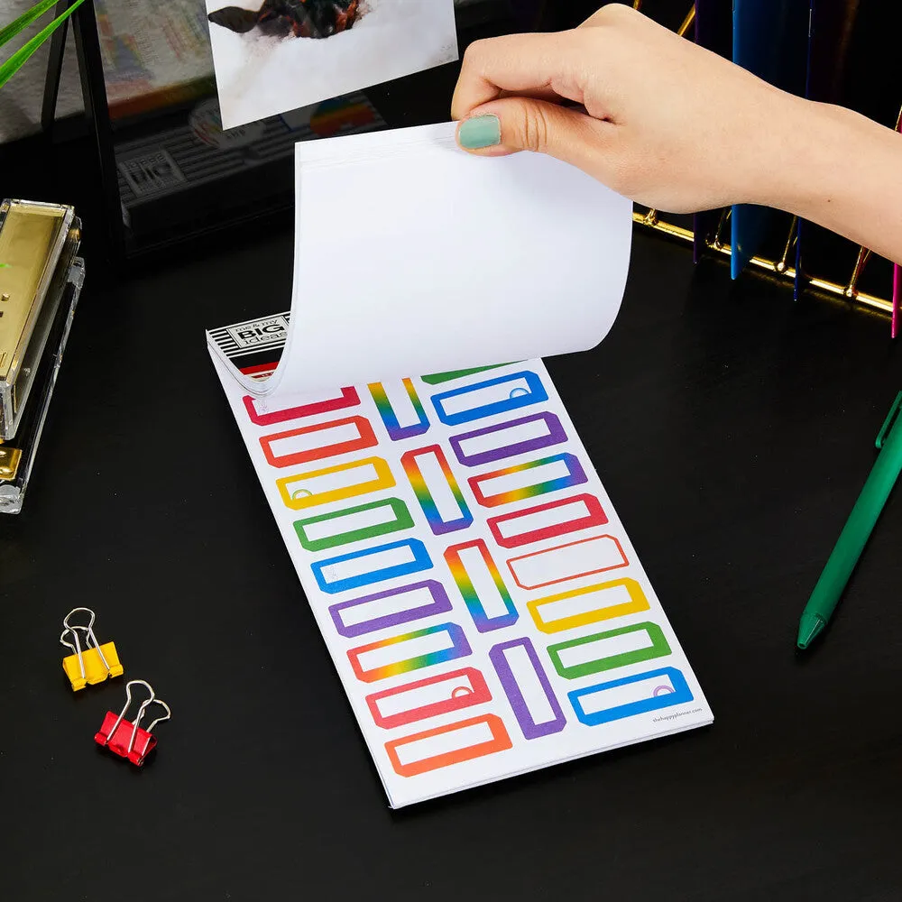 Happy Planner Pride stickers value pack 1094