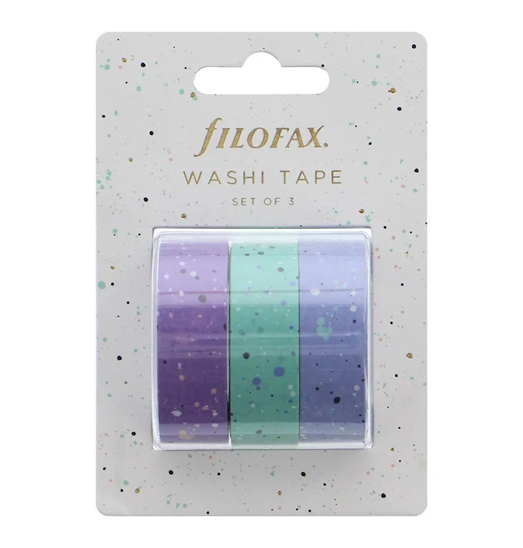 Filofax Expressions set 3 masking tape pastels