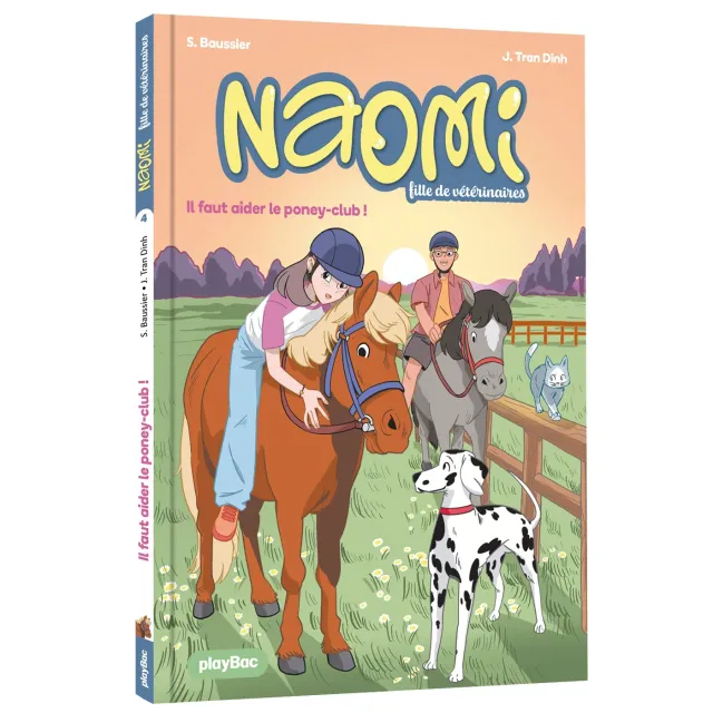 Frigobloc Naomi fille de vétérinaire Tome 4 roman poney-club