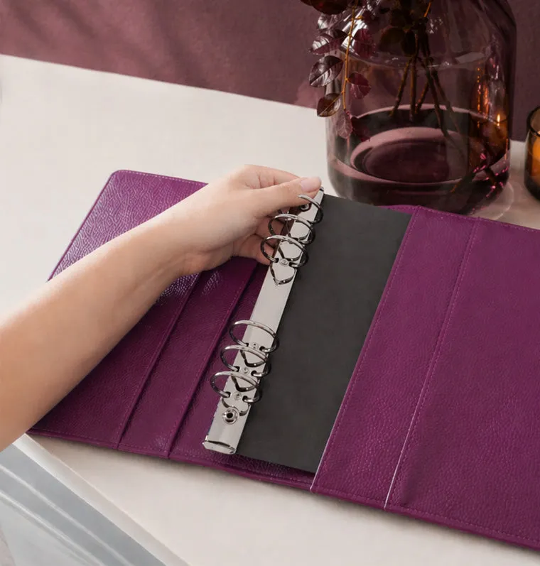 Filofax Camden Organiser A5 agenda modulaire violet