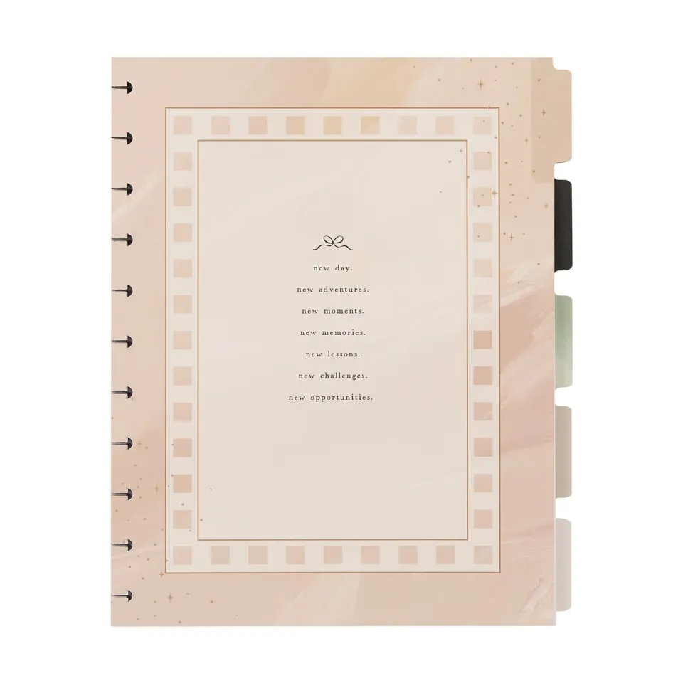 Happy Planner Modern Balance extension dashboard Big 6 mois