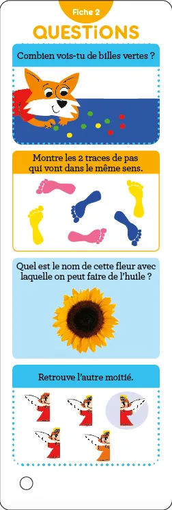 Frigobloc Incollables 150 quiz moyenne à grande section maternelle
