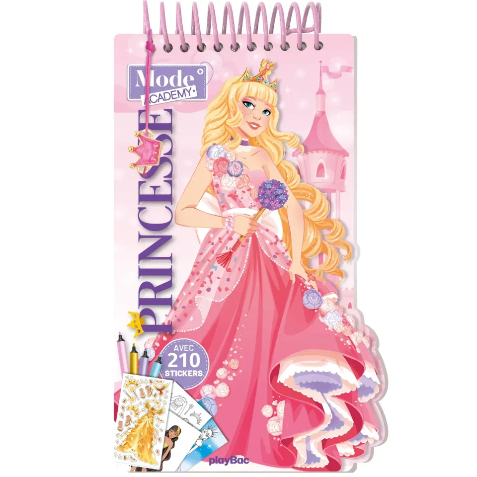 Frigobloc Mode Academy Princesse carnet créatif bracelet