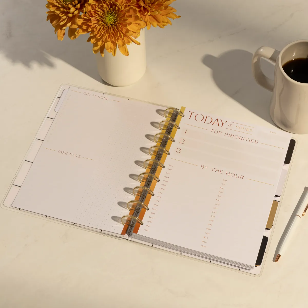Happy Planner By the Hour recharge Classic 40 feuilles