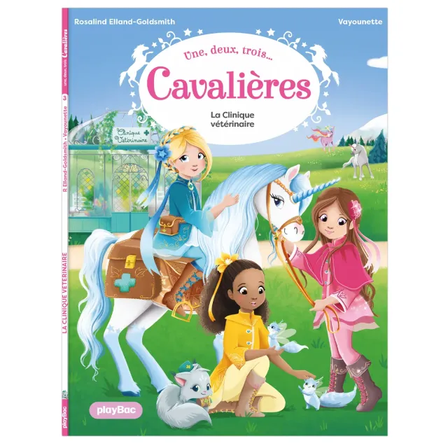 Frigobloc Une deux trois Cavalières tome 3 roman enfant poney