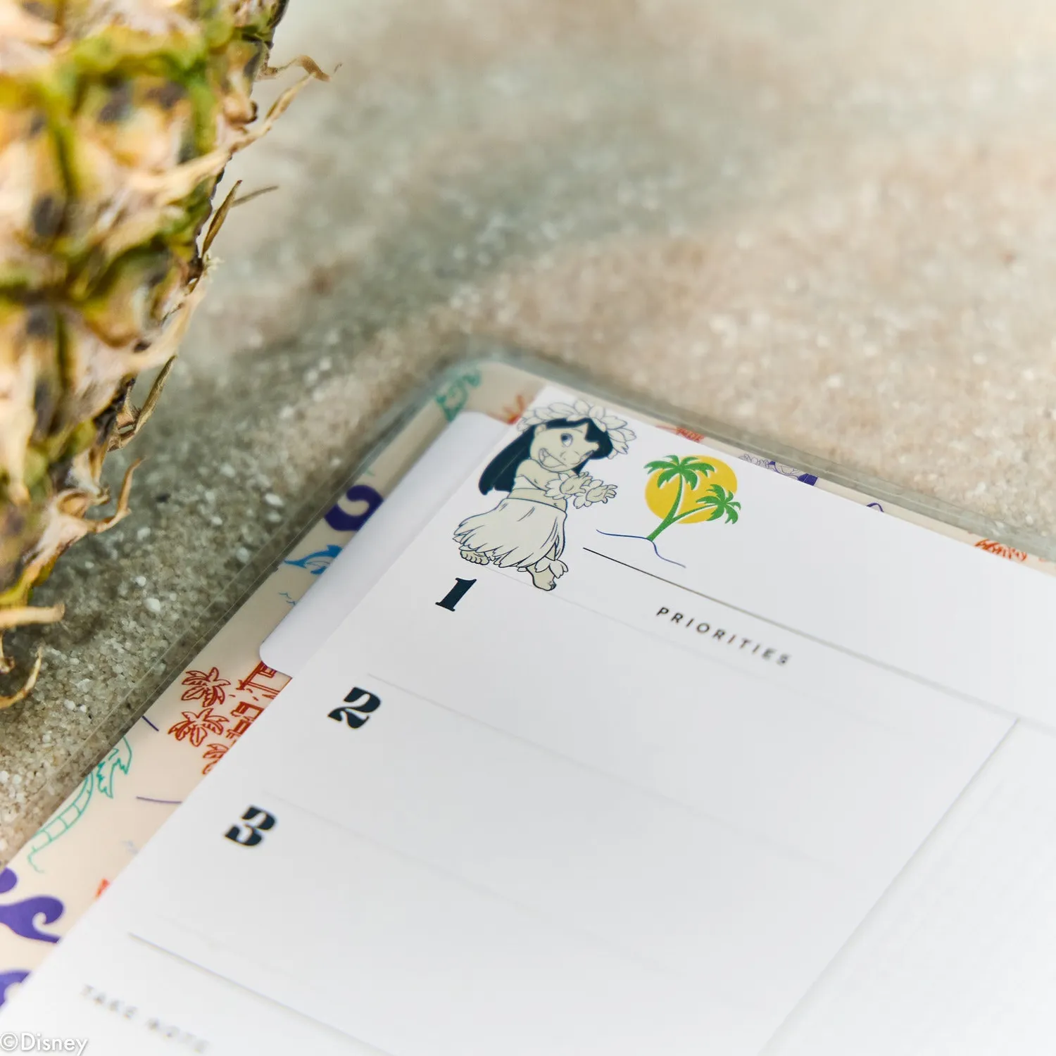 Happy Planner Lilo & Stitch Make Waves agenda Classic vertical non daté