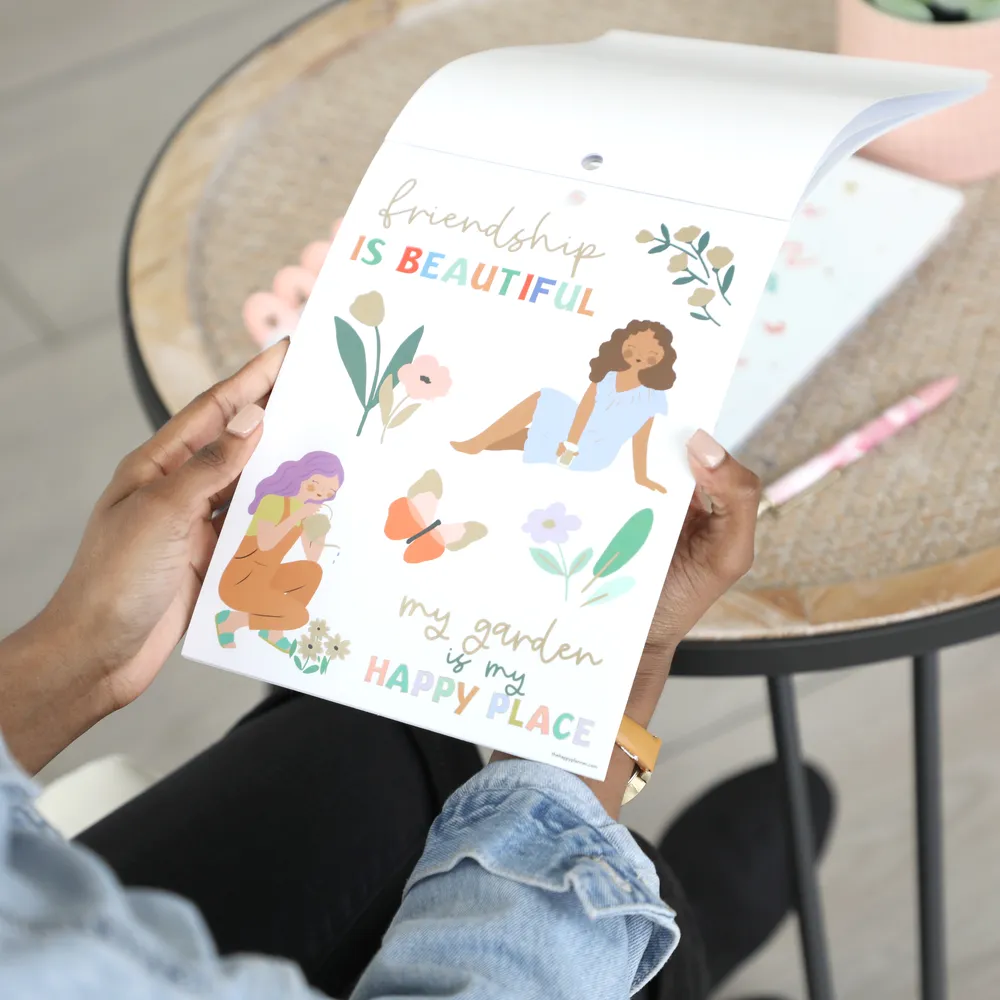Happy Planner Squad Goals Love Every Season livre stickers large