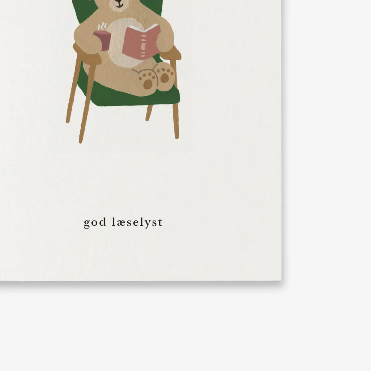 Kartotek Læsebjørn petite carte A7 god læselyst