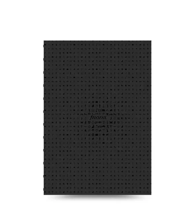 Filofax Classic Bloc ligné A5 noir recharge
