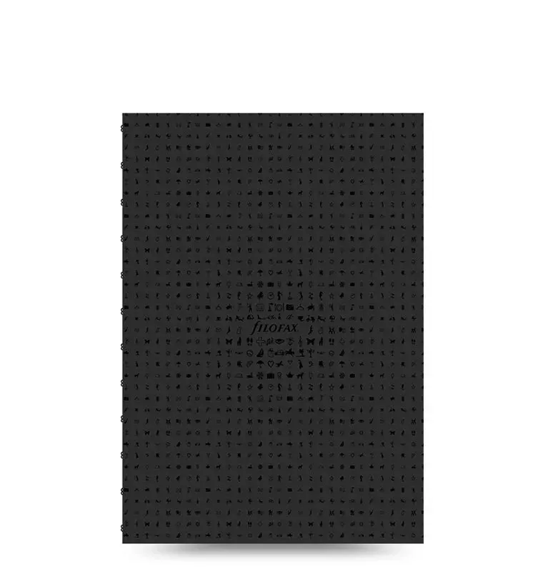 Filofax Classic Bloc ligné A5 noir recharge