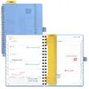 Poprun AWENLO7-27 agenda hebdomadaire 6,5x8,5 pouces spirale souple