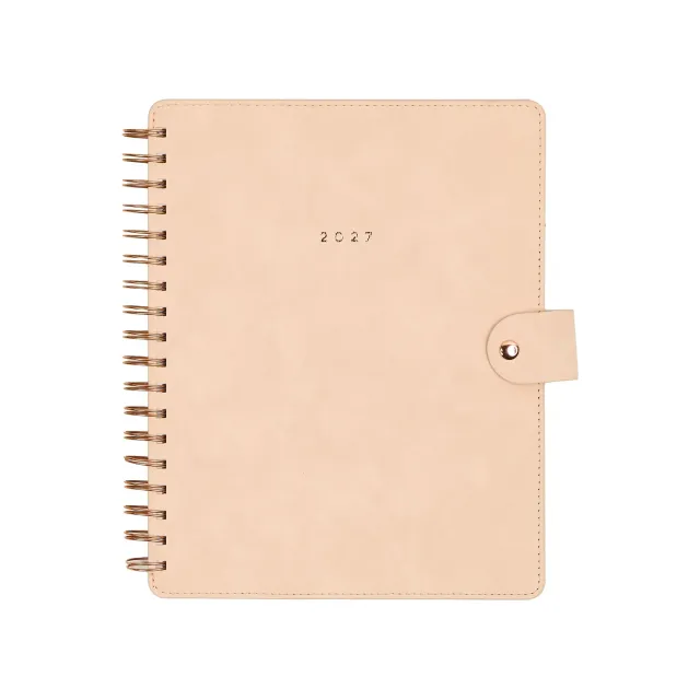 Happy Planner Citrine 2027 Blush agenda Classic 12 mois