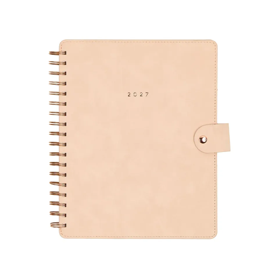 Happy Planner Citrine 2027 Blush agenda Classic 12 mois