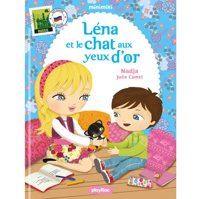Minimiki Léna et le chat aux yeux d’or livre nouvelle édition 6 ans