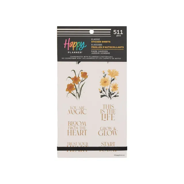 Me & my big ideas Value Pack Dark Garden stickers Classic 511