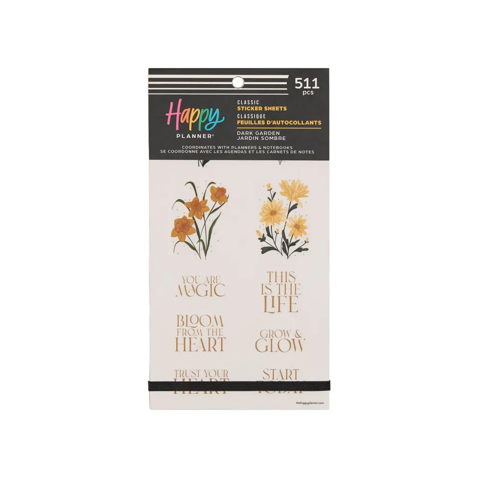 Me & my big ideas Value Pack Dark Garden stickers Classic 511