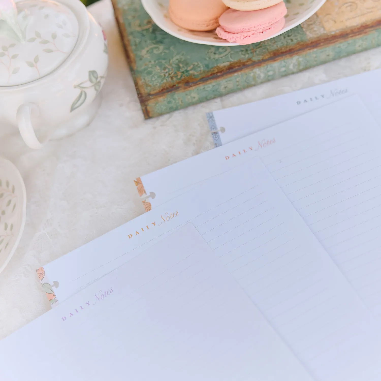 Happy Planner Seasonal Sidewalks papier recharge 40 feuilles