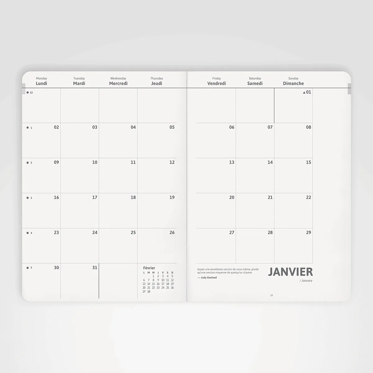 My365 SIMPLE Rendez-vous 2023 agenda A5 recyclé