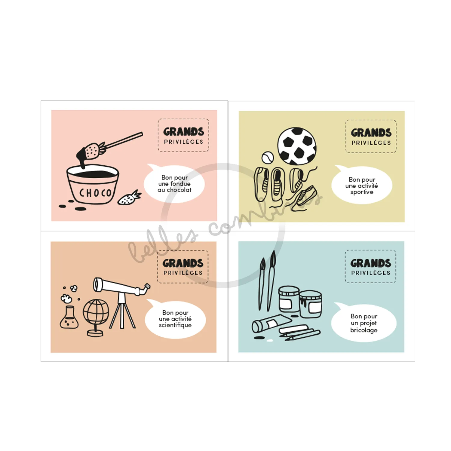 Les Belles Combines Coupons privilèges à imprimer version française