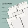 Poprun AWEHBTA4-27 agenda journalier A4 spirale 12 mois