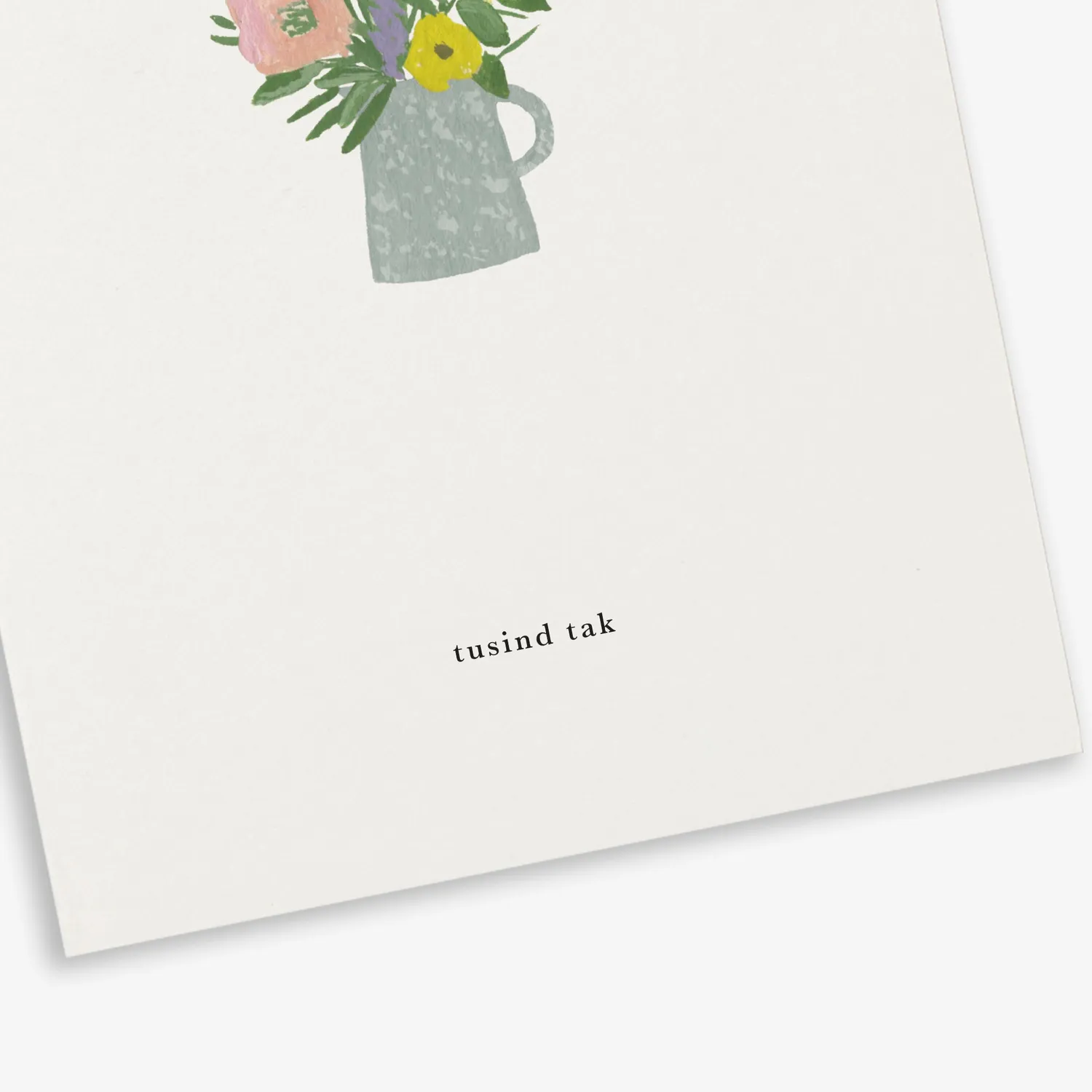 Kartotek Haveblomster carte merci fleurs