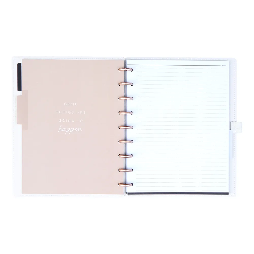 Happy Planner Work + Life Ivory carnet Classic pointillés 60 feuilles