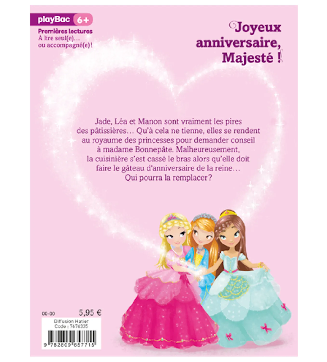 Frigobloc Une deux trois Princesses roman tome 8 anniversaire