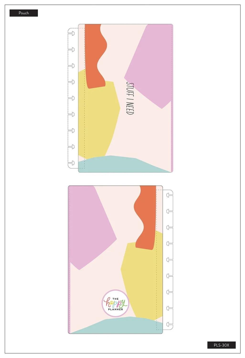 Happy Planner LOL Quotes pochette Classic à anneaux
