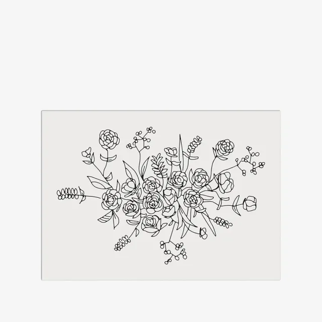 My365 Elizabeth Moraes Roses carte postale fleurs