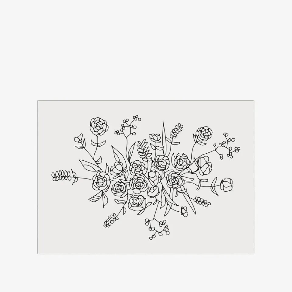 My365 Elizabeth Moraes Roses carte postale fleurs