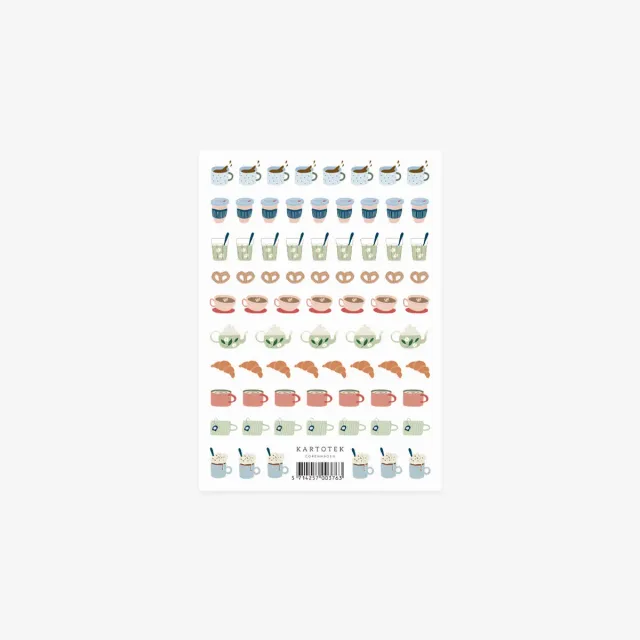 Kartotek Mini Coffee Icons stickers café
