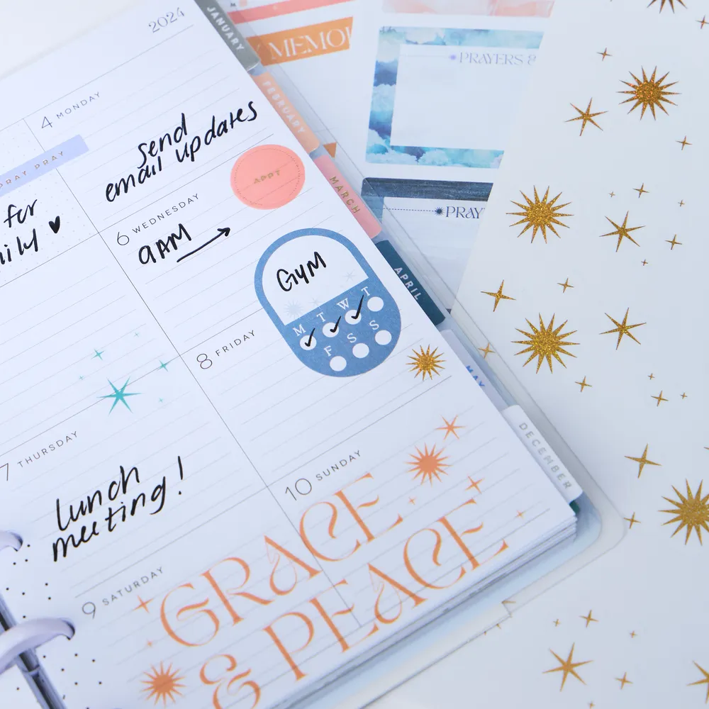 Happy Planner Beautiful Creation stickers foi 573 pièces