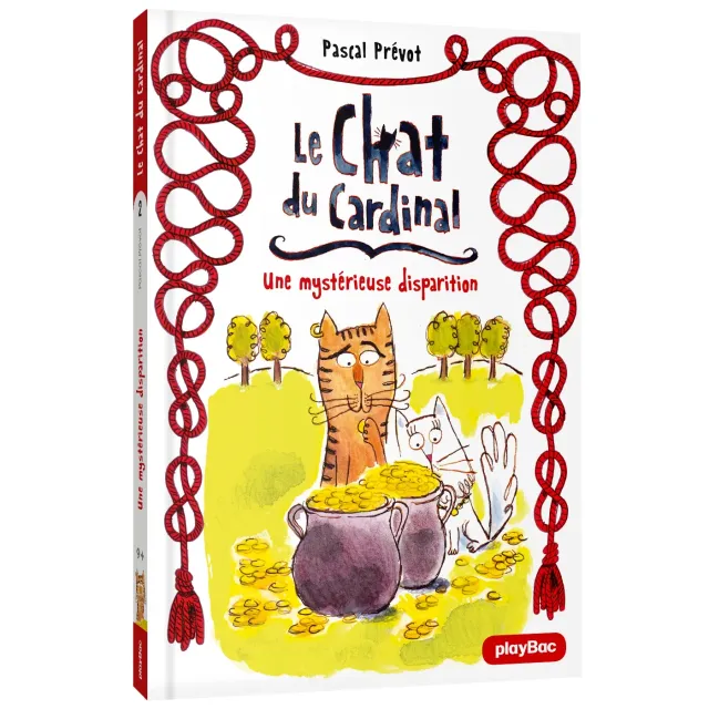 Le Chat du Cardinal Tome 2 roman mystérieuse disparition dès 9 ans