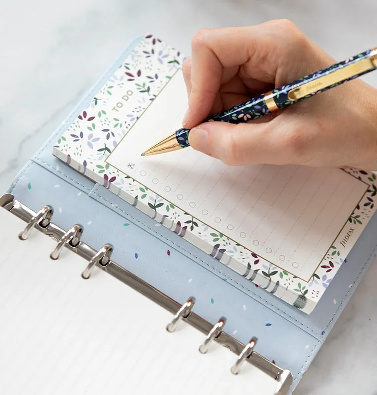 Filofax Garden bloc-notes To Do motif floral 100 g