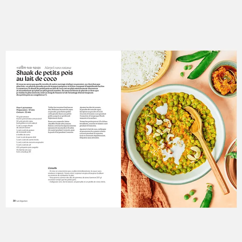 My365 Cuisine indienne vegan livre recettes épices douces