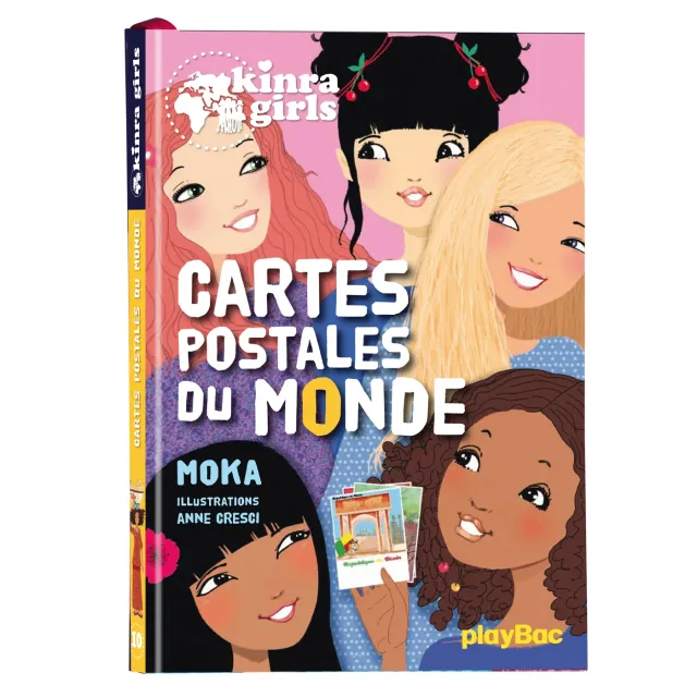 Kinra Girls Cartes postales du monde Tome 10 livre Noël