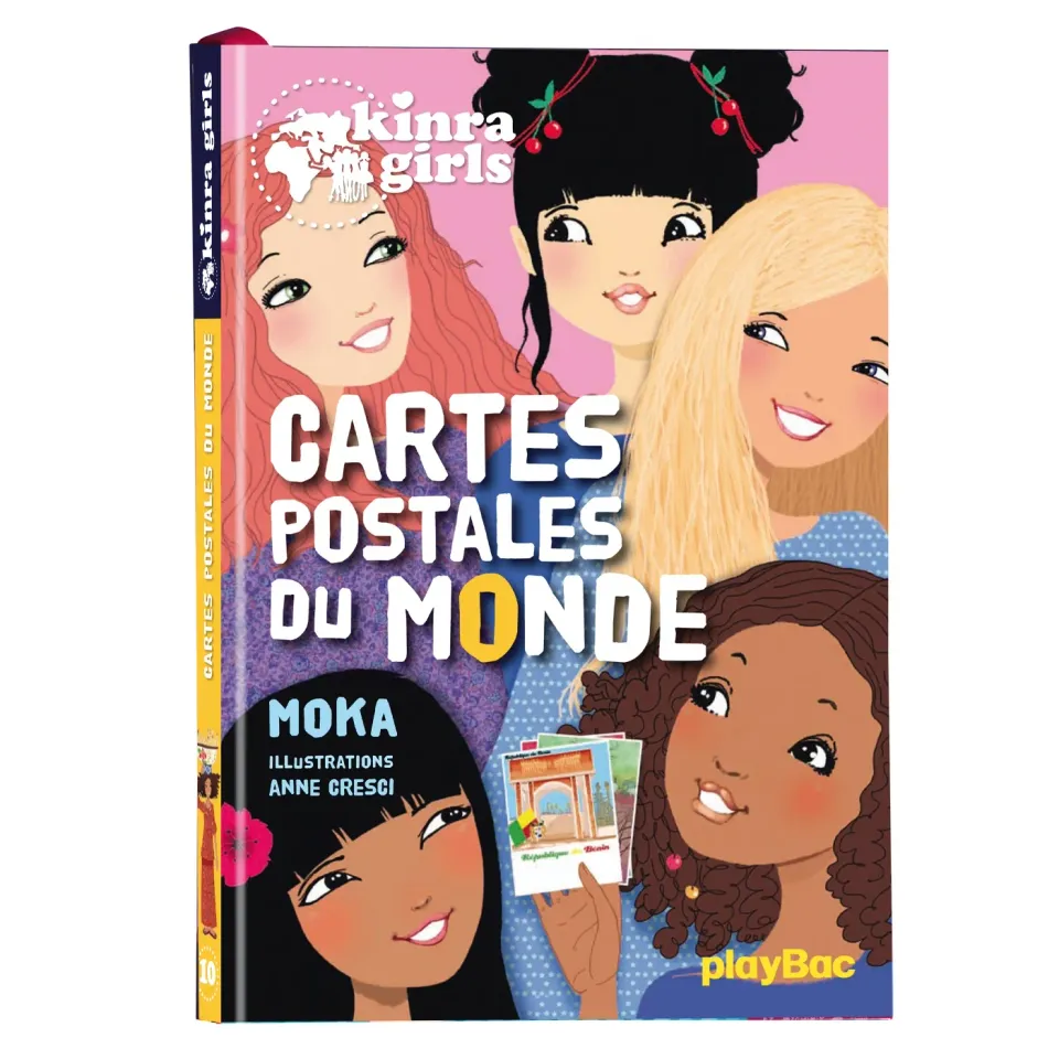 Kinra Girls Cartes postales du monde Tome 10 livre Noël
