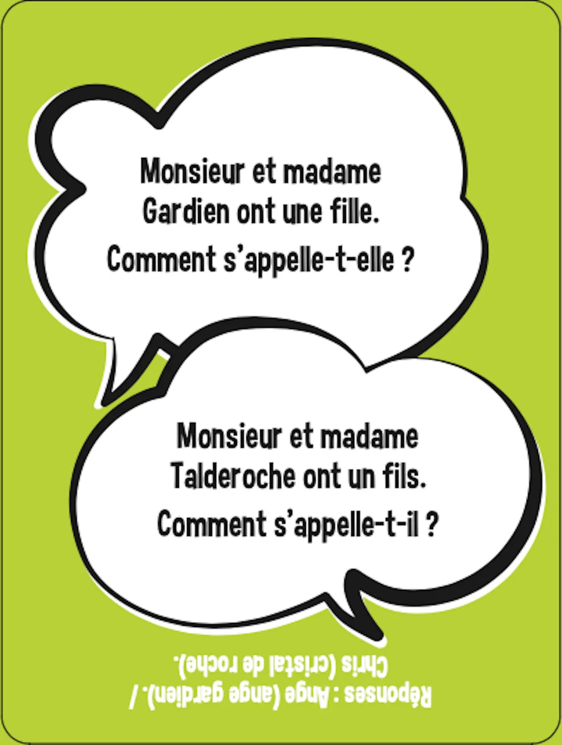 Frigobloc Toto boîte quiz jeu blagues poilantes enfant