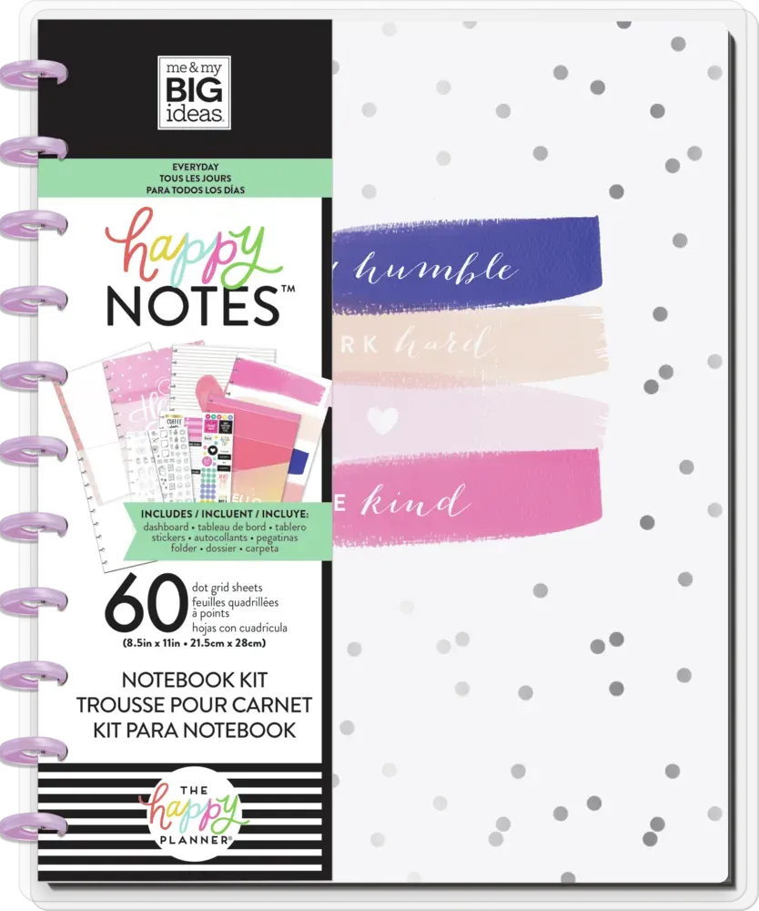 Happy Planner Happy & Humble carnet à disques classic pointillé