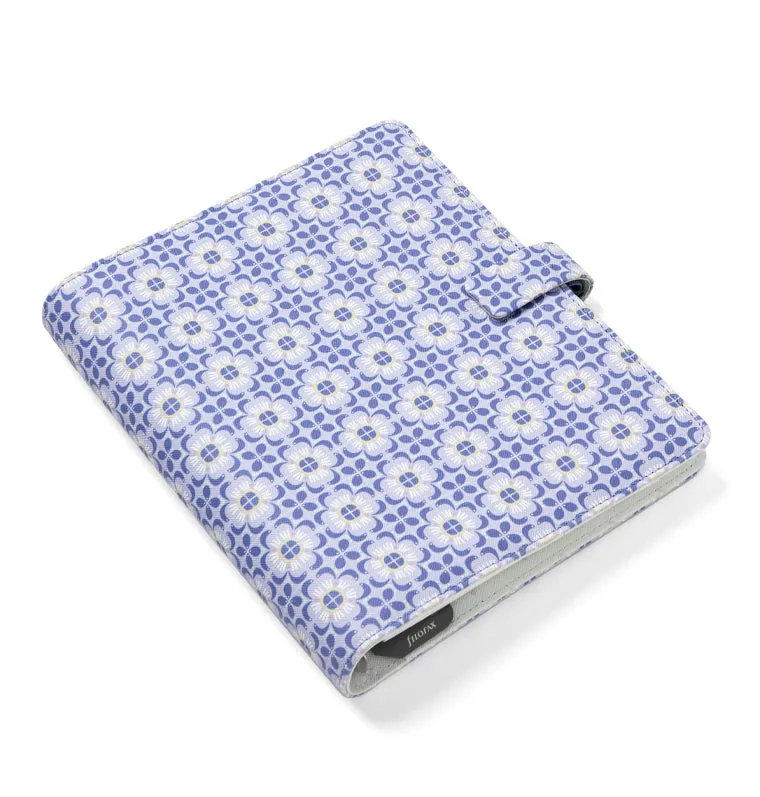 Filofax Mediterranean organiseur A5 bleu azulejos