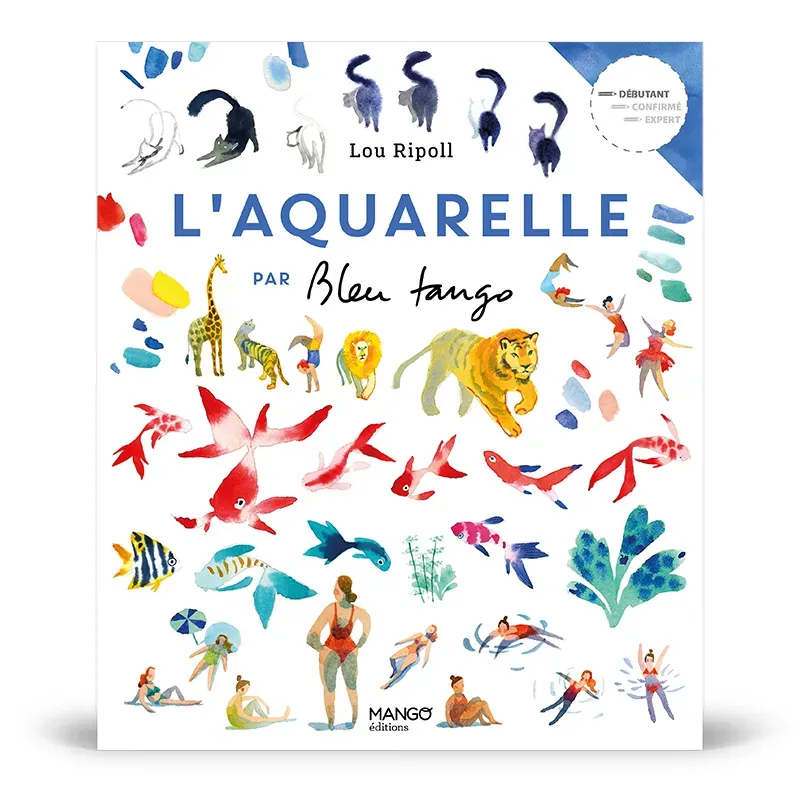 My365 livre L'aquarelle par Bleu Tango